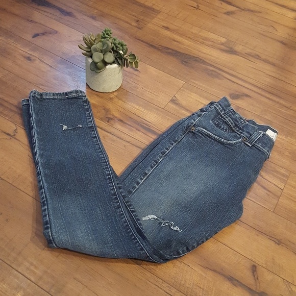 Levi's - 503 Skinny Distressed Jeans - Picture 3 of 5